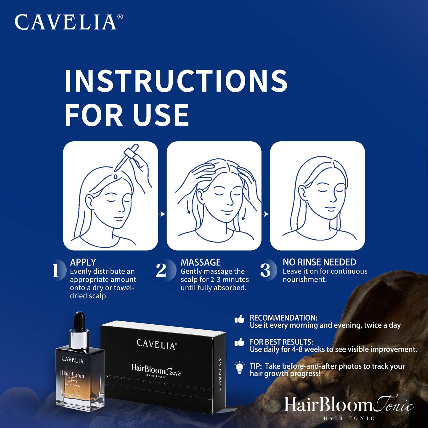 Cavelia Hair Bloom Tonic